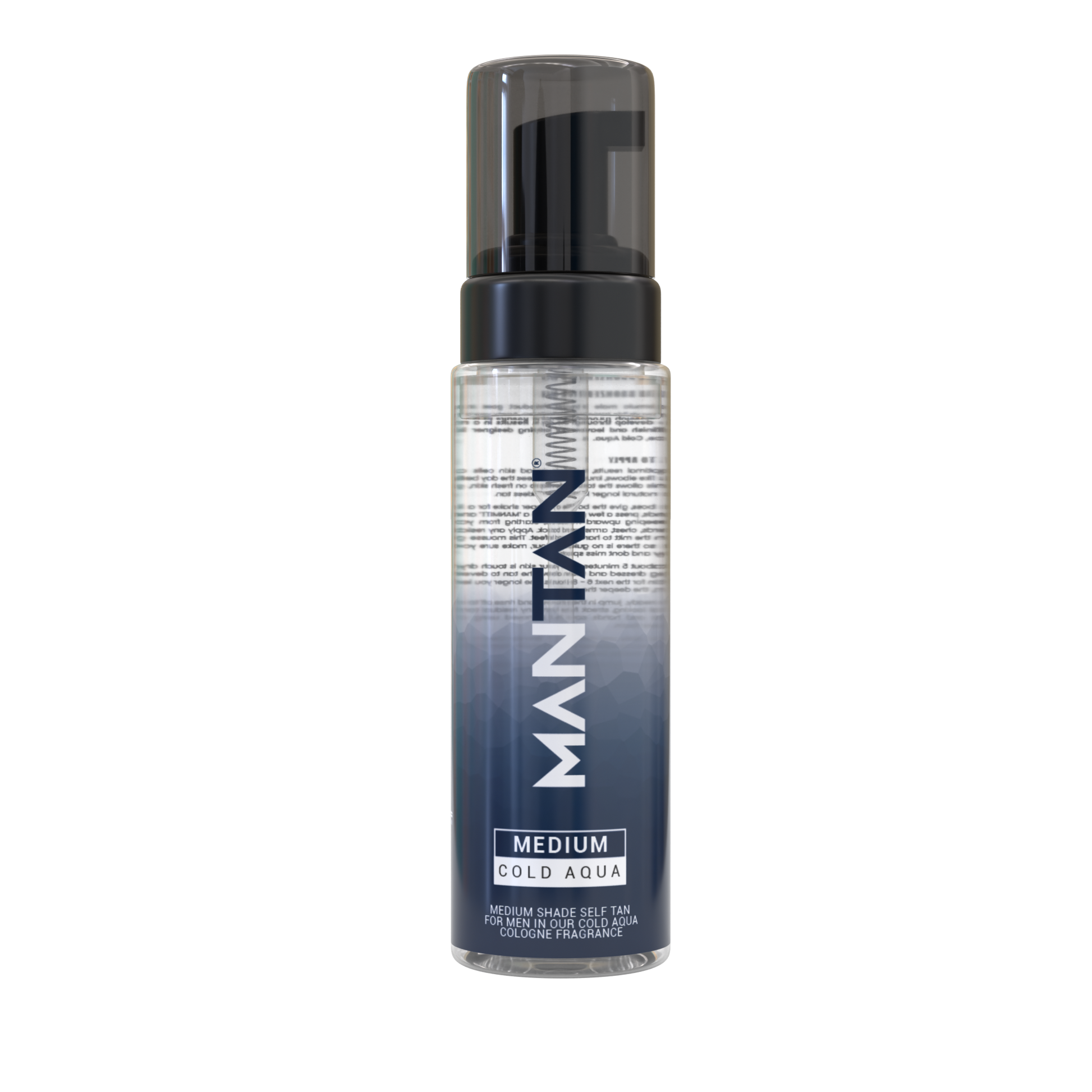 MANTAN™ Invisible White Foam Self Tanner 200ml