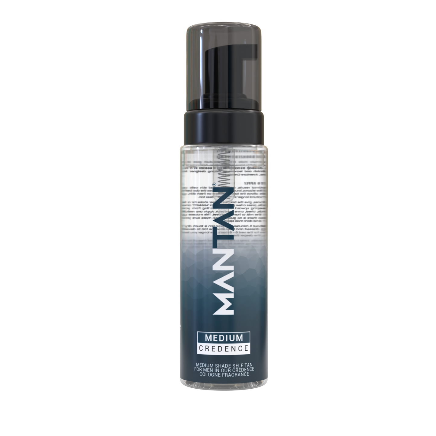 MANTAN™ Invisible White Foam Self Tanner 200ml